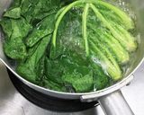 小松菜の梅のり和え作り方3写真