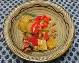 鶏もも肉と厚揚げのガーリックうま煮作り方5写真