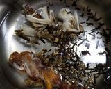 アカジコウ等3種キノコのコーンスープ激旨作り方6写真