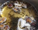 アカジコウ等3種キノコのコーンスープ激旨作り方7写真