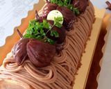 渋皮煮deロールケーキⅡ作り方12写真