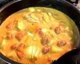 ポリ袋で作る南インド風チキンと豆のカレー作り方5写真