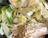 市販の鍋用野菜で作り置き、4人分すき焼き作り方12写真