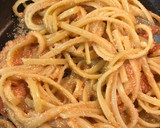 秋のたらこパスタ〜焼きなすとしめじ〜作り方1写真