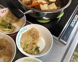 市販の鍋用野菜で作り置き、4人分すき焼き作り方18写真