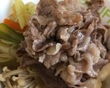 市販の鍋用野菜で作り置き、4人分すき焼き作り方25写真
