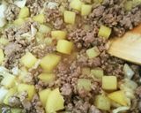 【簡単】ひき肉の甘辛煮(*¯︶¯♥)作り方7写真