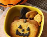 ハロウィンに　かぼちゃちぎりパン作り方11写真