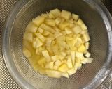 離乳食初期 トロトロりんご作り方2写真
