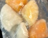 好きなフルーツで♫カルピス牛乳シェイク作り方1写真