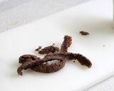こだわりのチョコモンブラン*ロールケーキ作り方31写真