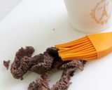 こだわりのチョコモンブラン*ロールケーキ作り方49写真
