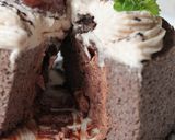 こだわりのチョコモンブラン*ロールケーキ作り方59写真