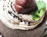 こだわりのチョコモンブラン*ロールケーキ作り方55写真