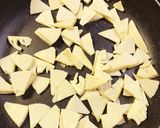 たけのことわかめ炒め作り方2写真
