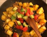 超簡単！ひき肉とじゃがいものカレー炒め作り方4写真