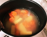 鶏モモとさつまいもの治部煮風作り方4写真