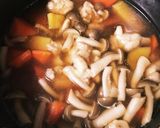 鶏モモとさつまいもの治部煮風作り方5写真