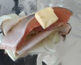 トースターで鮭のバターホイル焼き作り方2写真