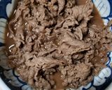 冷たい肉豆腐作り方1写真