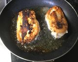 鶏胸2枚をいっぺんに2品に作り方4写真