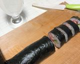 余ったご飯1合分で太巻き2本〜(^^)v作り方14写真