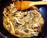 秋味！たっぷりきのこソテーの豆腐ステーキ作り方6写真