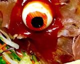 ハロウィンパーティーにゾンビ★ハンバーグ作り方7写真