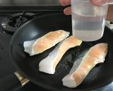 サーモンとクリーム煮作り方1写真