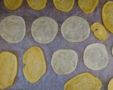 レンジで低カロリー野菜チップス作り方3写真
