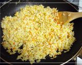 野菜たっぷりひき肉チャーハン作り方3写真