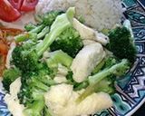 チンゲン菜とチキンのオイスターソース炒め作り方7写真