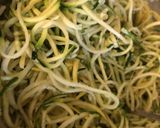 ズキーニパスタ作り方1写真