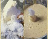 ピーナッツバターチーズケーキほんのり栗味作り方2写真