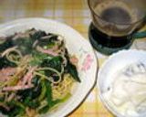 ☆ほうれん草とパルメザンのパスタ☆作り方9写真