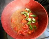 オクラとトマトのパスタ作り方6写真