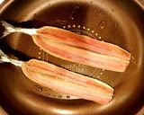ポン酢で食べる!!秋刀魚と長芋作り方1写真