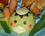 幼稚園用♪ 可愛くて簡単！ かっぱお弁当作り方2写真