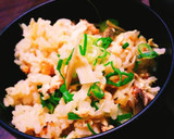 白だし簡単！旬鮭たっぷり炊き込みご飯♪作り方8写真