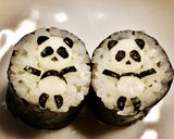 寿司型・模様巻き(リンゴちゃん弁当用)作り方13写真