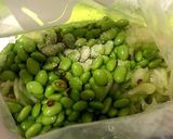 やみつき♡枝豆とセロリのナムル作り方1写真