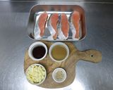 サーモンのメープルみそチーズ焼き作り方1写真