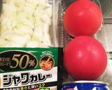 簡単★時短★サバ缶と玉ねぎのトマトカレー作り方1写真