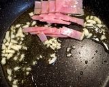 アスパラとベーコンのクリームパスタ作り方4写真