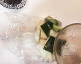 長芋ときゅうりの梅かつお塩昆布和え作り方5写真