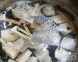 サクラシメジと豆腐の味噌汁作り方2写真