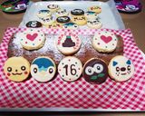 Birthdayキャラクタークッキー作り方14写真