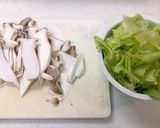 エリンギとレタスの旨旨サラダ♡作り方1写真
