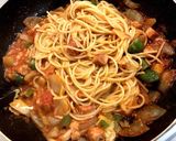 トマトチーズパスタ作り方6写真