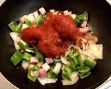 トマトチーズパスタ作り方3写真
